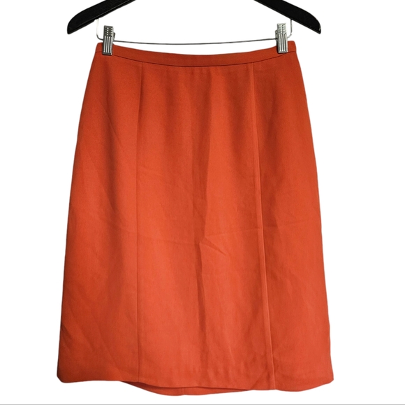 Vintage orange skirt - Picture 1 of 5